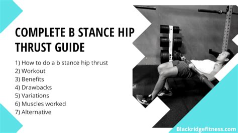 how to do b stance hip thrust|B Stance Hip Thrust: Benefits, Muscles Worked, and。